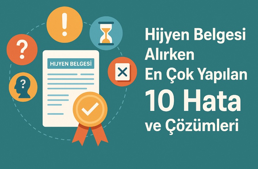 Hijyen Belgesi Alırken